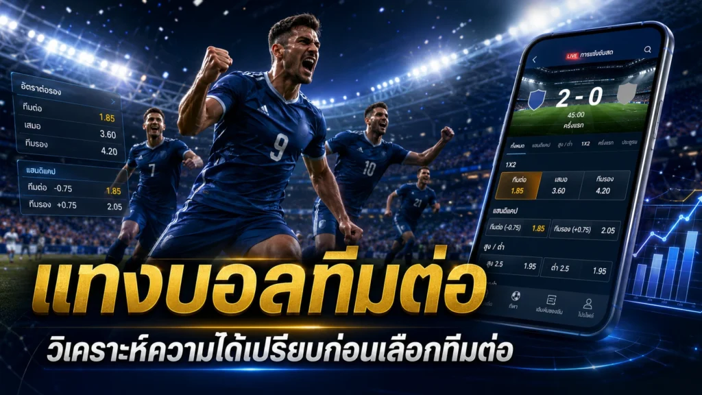 แทงบอลทีมต่อ
