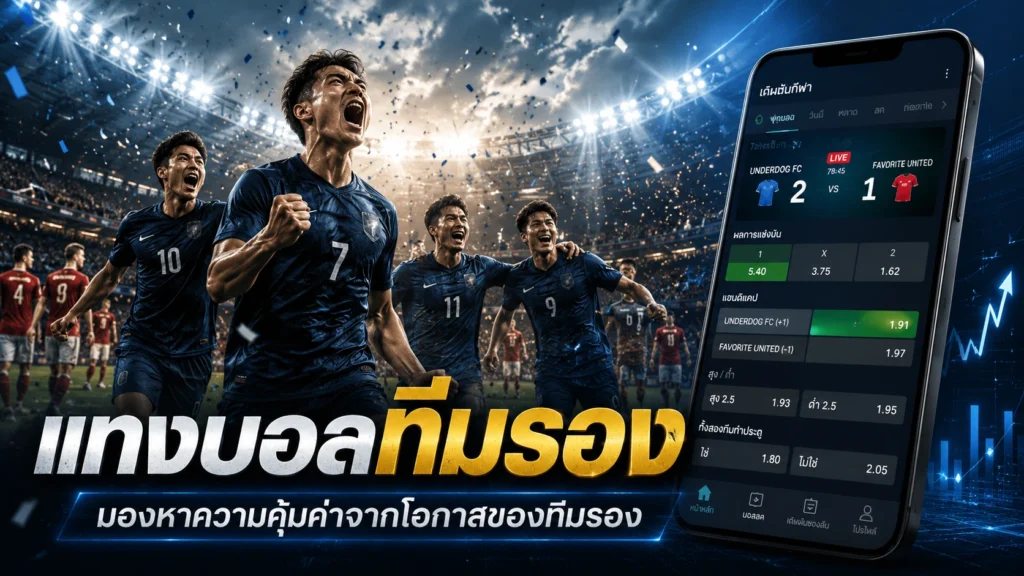 แทงบอลทีมรอง