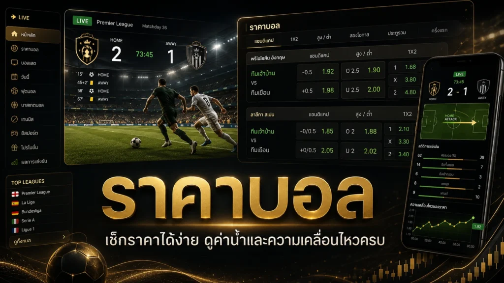 ราคาบอล