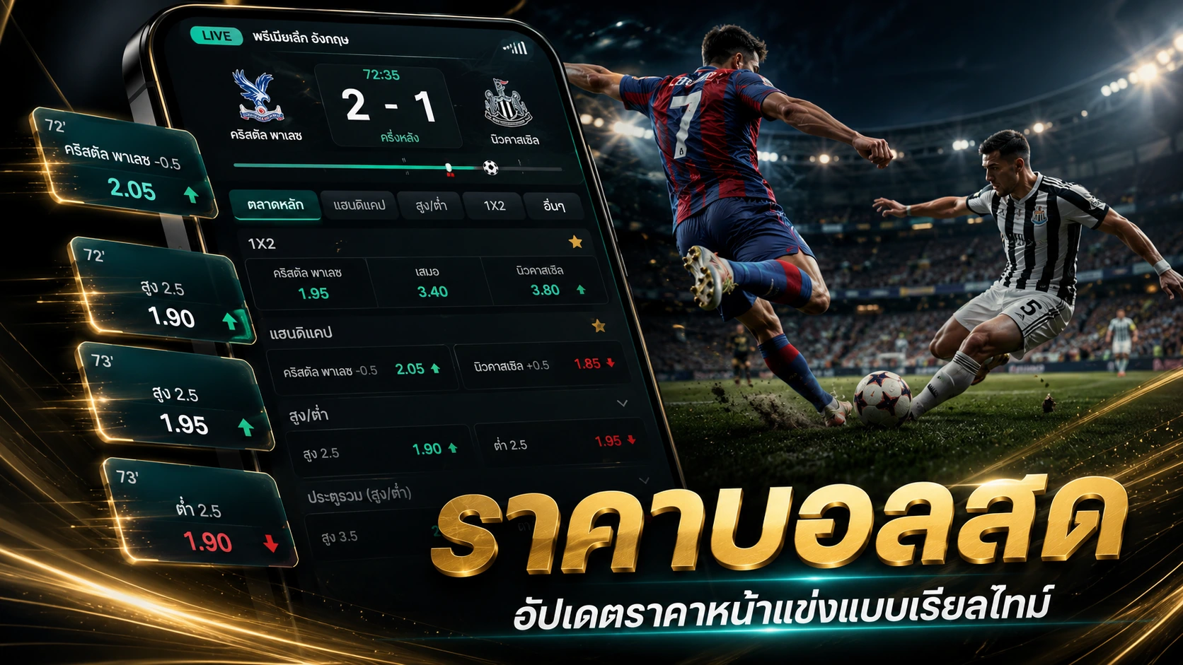 ราคาบอลสด