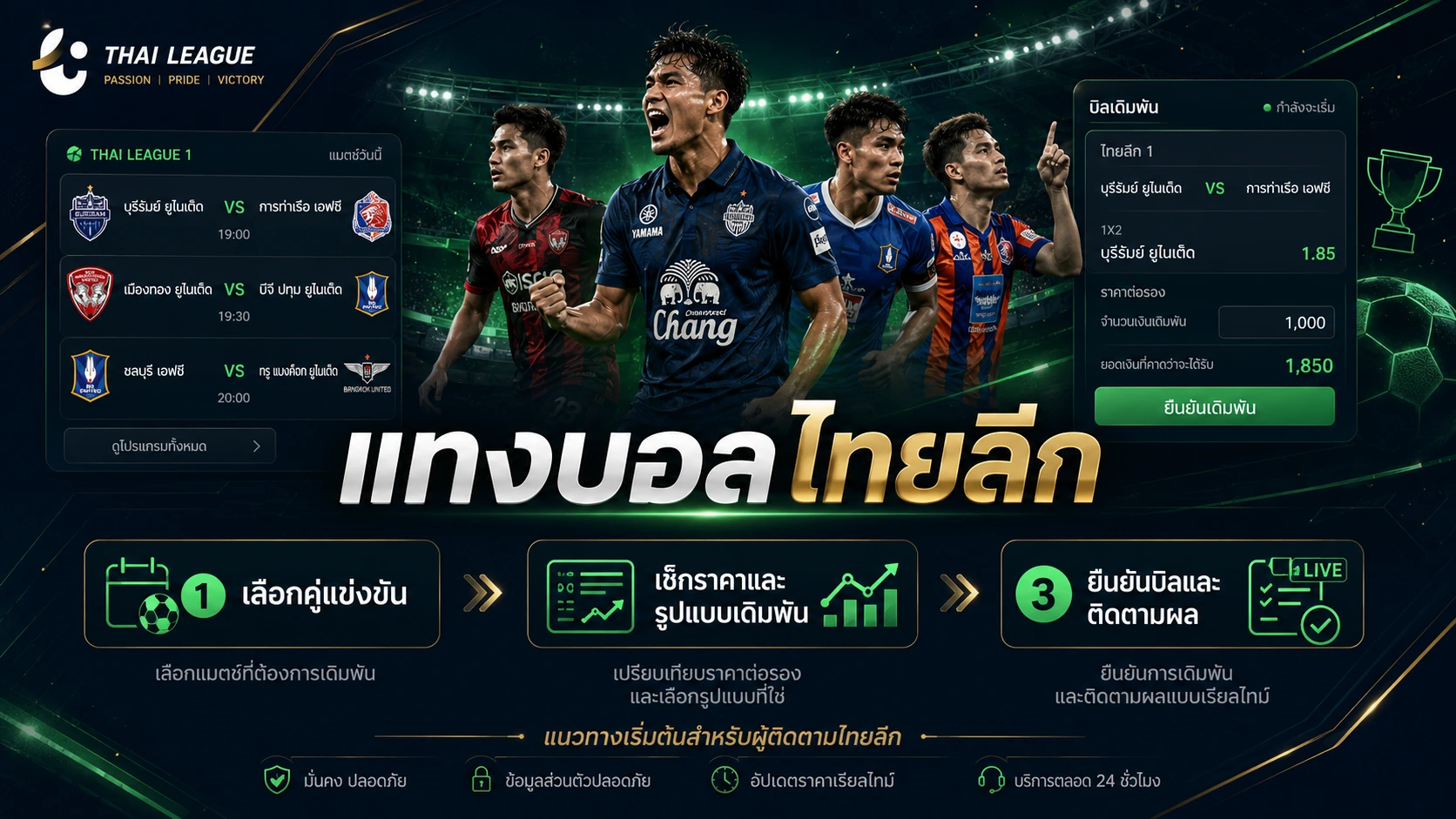 แทงบอลไทยลีก