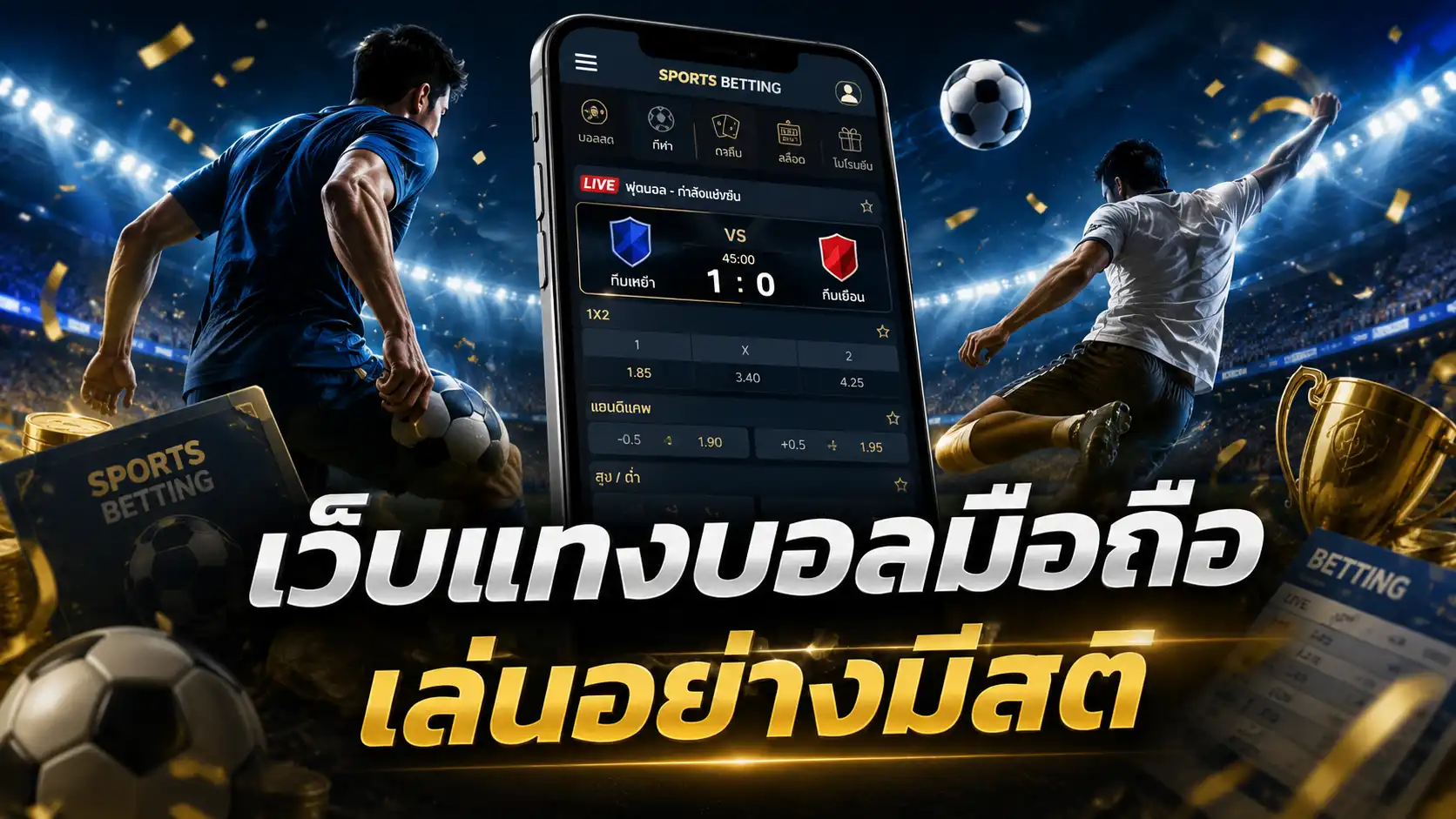 เว็บแทงบอลมือถือ เล่นอย่างมีสติ