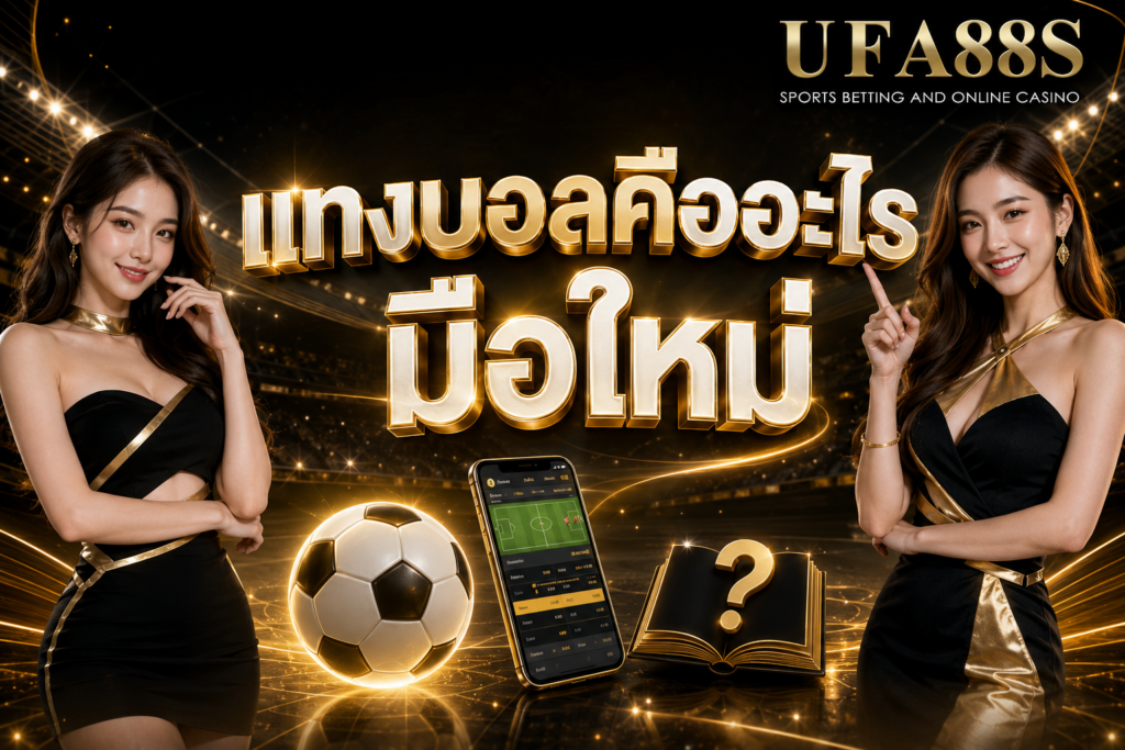 แทงบอลคืออะไร มือใหม่ คู่มือเริ่มต้นสำหรับคนที่ยังไม่เข้าใจระบบ