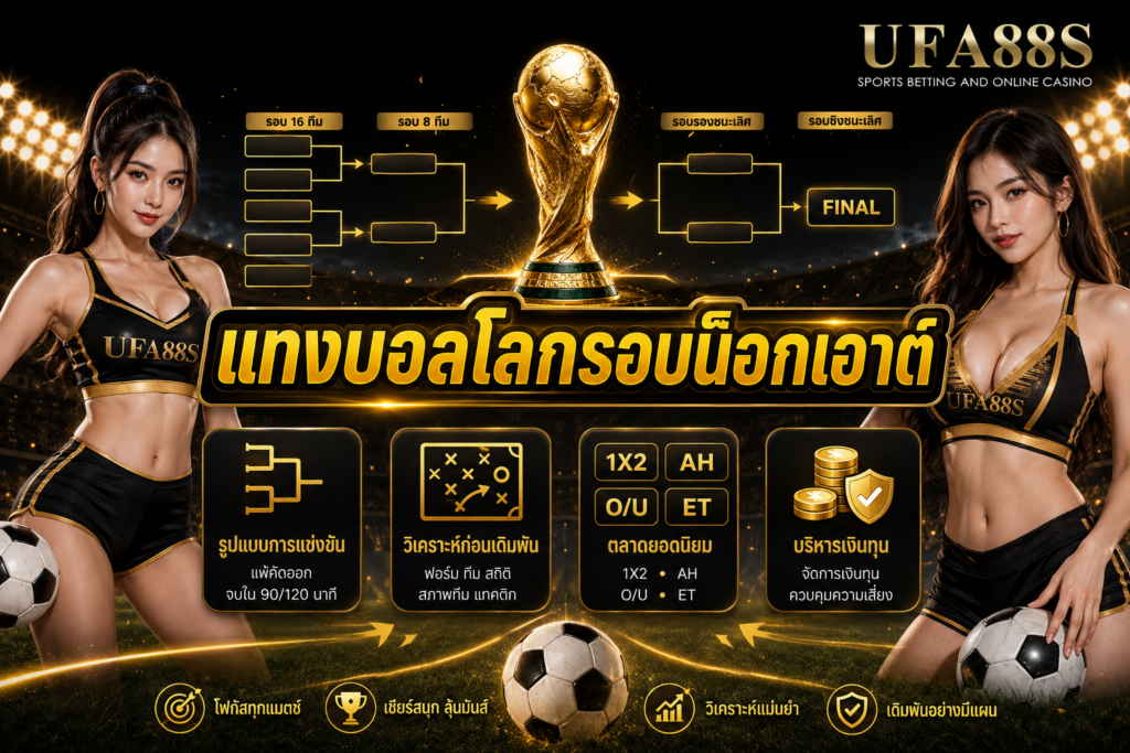 แทงบอลโลกรอบน็อกเอาต์ วิเคราะห์ทีมให้ชัดก่อนเลือกคู่