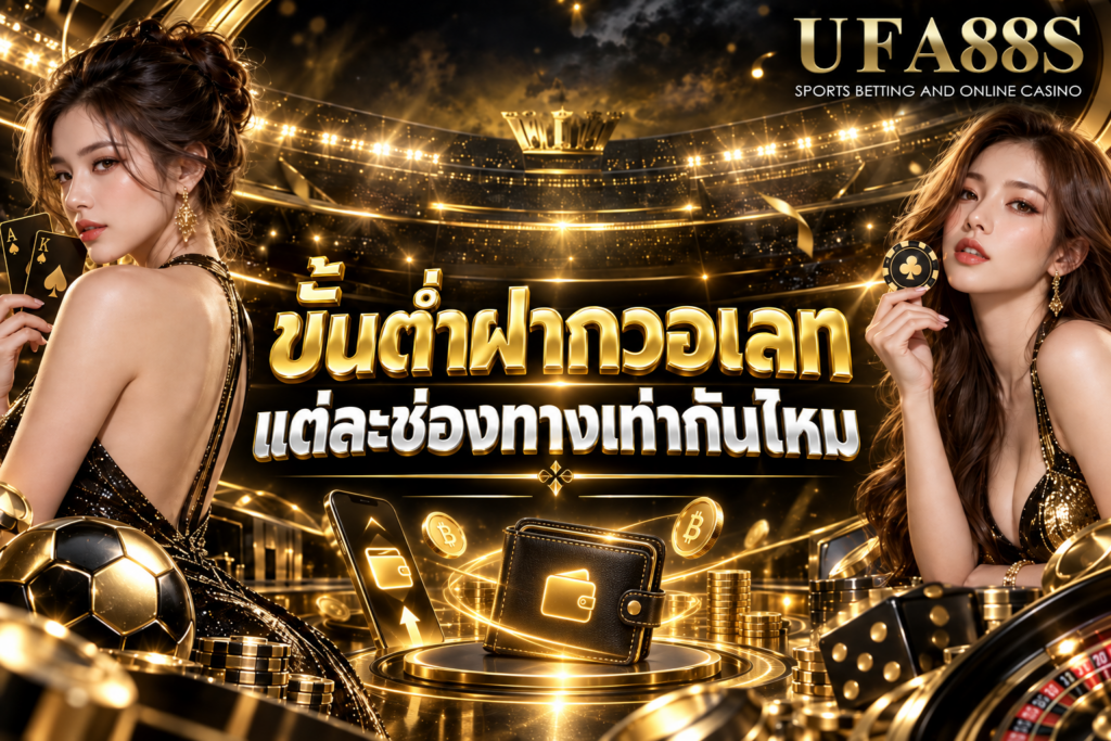 ขั้นต่ำฝากวอเลทแต่ละช่องทางเท่ากันไหม เช็กเงื่อนไขก่อนฝาก