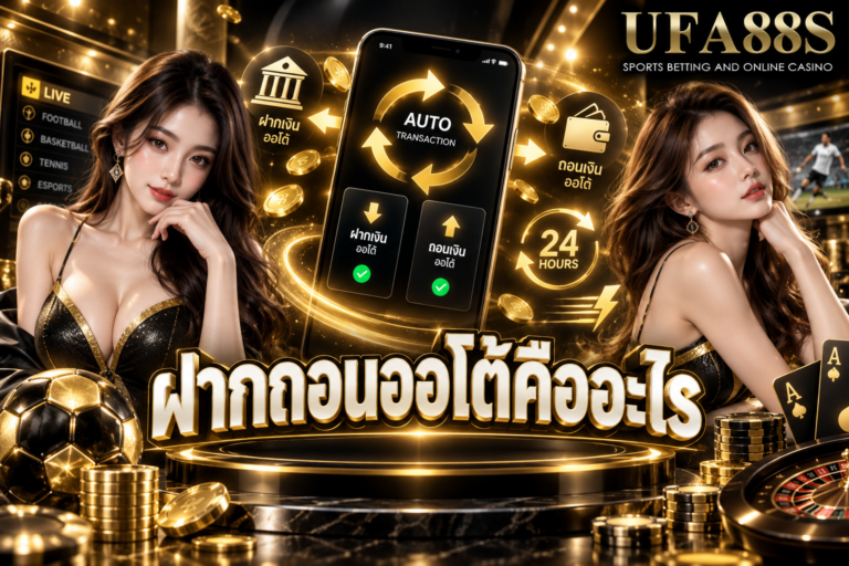 ฝากถอนออโต้คืออะไร รู้ขั้นตอนฝากถอนแบบไม่ต้องรอแอดมิน